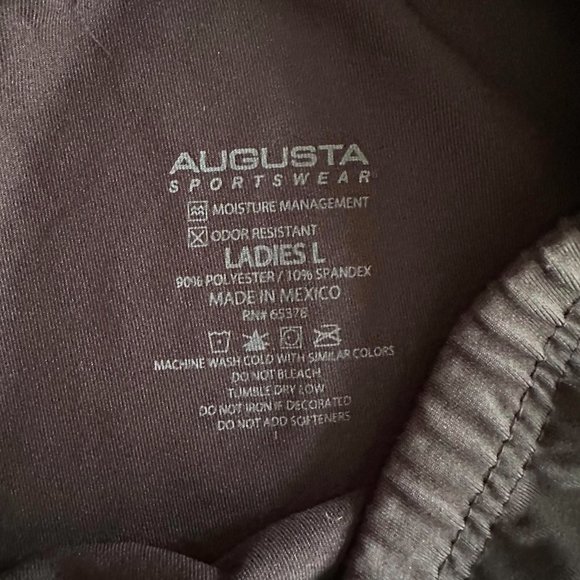 AUGUSTA Sportswear Ladies Navy Running Shorts, L - Picture 2 of 2